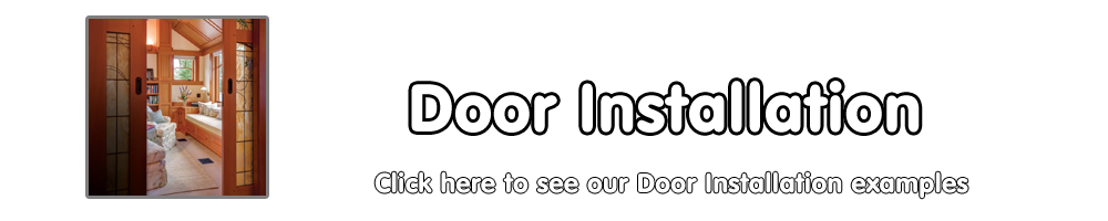 Door Installation Banner