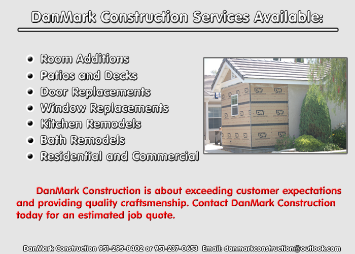 DanMark Construction Services Available